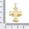 Easter Brass Pendants KK-E802-19G-A-3