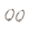 304 Stainless Steel Hoop Earrings EJEW-P177-P-22-1