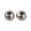 Non-Tarnish 304 Stainless Steel Bead Caps STAS-D244-02P-3