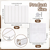 Rectangle Diatomaceous Earth Bathroom Mat AJEW-WH0556-50A-2