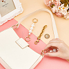 Unicraftale 3Pcs 3 Styles ABS Plastic Imitation Pearl Bag Extension Chains FIND-UN0003-06-4