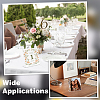 16Pcs Acrylic L Shaped Table Desktop Sign Display Stand AJEW-FG0005-89-5