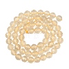 Natural Lemon Quartz(Heated) Beads Strands GG-NH0007-A01-01-3