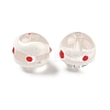 Transparent Glass Enamel Beads GLAA-P078-01A-04-1