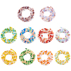  10 Strands 10 Style Faceted Glass Beads Strands GLAA-TA0001-47-2