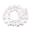 Natural Baroque Pearl Keshi Pearl Beads Strands PEAR-N021-17-2