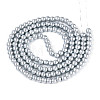 Baking Paint Pearlized Glass Pearl Round Bead Strands HY-Q003-6mm-62-A-3
