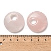 Natural Rose Quartz Pendants G-H073-05C-3