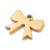 304 Stainless Steel Charms STAS-R003-01G-04-2
