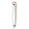 Alloy Extra Large Safety Pin Brooches JEWB-Z051-01P-03-1