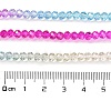 Transparent Painted Glass Beads Strands LS-DGLA-A034-T4mm-A14-3
