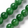 Natural Mashan Jade Round Beads Strands X-G-D263-10mm-XS13-1