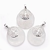 Natural Quartz Crystal Pendants G-F573-C13-1