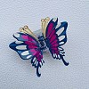 Butterfly Plastic Claw Hair Clips PW-WG4F491-03-1