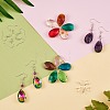 DIY Colorful Dangle Earring Making Kits DIY-SZ0003-46-5