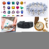 Velvet Jewelry Flap Pouches with Snap Button X-TP-WH0007-10B-6