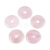 Natural Rose Quartz Big Pendants G-T144-43B-1