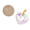 Glass Pendants PALLOY-JF04815-2