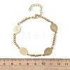 Religion 304 Stainless Steel Link Bracelets BJEW-F524-04B-G-5