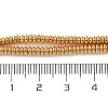 Electroplated Synthetic Non-Magnetic Hematite Beads Strands G-H020-J01-03-4