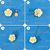 120Pcs Alloy Glue On Flat Pad Pendant Bails FIND-SP0001-88G-6