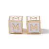 Rack Plating Brass Enamel Beads KK-B060-04G-04M-2