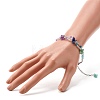 Glass Round Seed Beads Multi-strand Bracelet for Teen Girl Women BJEW-TA00018-3