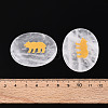 Natural Quartz Crystal Cabochons G-T143-28O-3