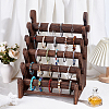 5-Tier Wood Bracelet Display Riser Stands BDIS-WH0003-36-4