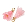 Dyed Synthetic Coral Pendants GG-CBAC295-03G-03-3