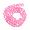 Synthetic Moonstone Beads Strands G-E573-01B-25-2