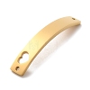 Ion Plating(IP) 304 Stainless Steel Connector Charms STAS-R117-05G-2