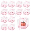 Square PET & Paper Bakery Box CON-FZC0002-004C-1