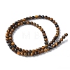 Round Tiger Eye Beads Strands Z0RQT011-AB-4