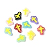 Baking Paint Glass Enamel Beads BLOW-D300-06L-1