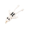 Halloween TOHO Glass Seed Beaded Pendants PALLOY-MZ01386-01-2