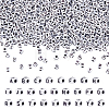 1300Pcs 26 Styles White Opaque Acrylic Beads MACR-UN0001-12-1