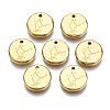 316 Surgical Stainless Steel Charms STAS-S116-418D-G-1