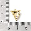 Brass Micro Pave Cubic Zirconia Pendants KK-U061-05G-01-3