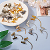 30 Sets 6 Colors Iron Chain Extender IFIN-TA0001-52-6