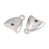 Alloy with Crystal Rhinestone Pendants RB-CBA83D5-18P-2