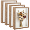 MDF Composite Wood Photo Frame Stand for Dried Flower DJEW-WH0028-057B-1
