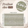 10Pcs Linen Cotton Heat Insulation Coasters AJEW-GO0005-54B-2