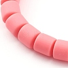 Handmade Polymer Clay Stretch Beaded Bracelets BJEW-JB06045-3