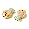 Baking Paint Glass Enamel Beads GLAA-B035-01A-3