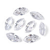 Horse Eye Cubic Zirconia Charms ZIRC-ZX004-06B-02-1