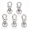 Alloy Swivel Lobster Claw Clasps X-FIND-T069-01A-P-4