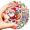 50Pcs Christmas Theme Cartoon Paper Stickers DIY-P085-05-4