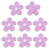 8Pcs Daisy Flower Wool Felt Fabric Costume Accessories AJEW-PH0008-82C-6