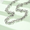 11.5MM 304 Stainless Steel Ring Link Chain Necklaces SA-CBA4160-19P-3